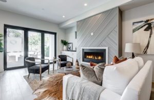 "Home Staging Modern Farmhouse Living Room"